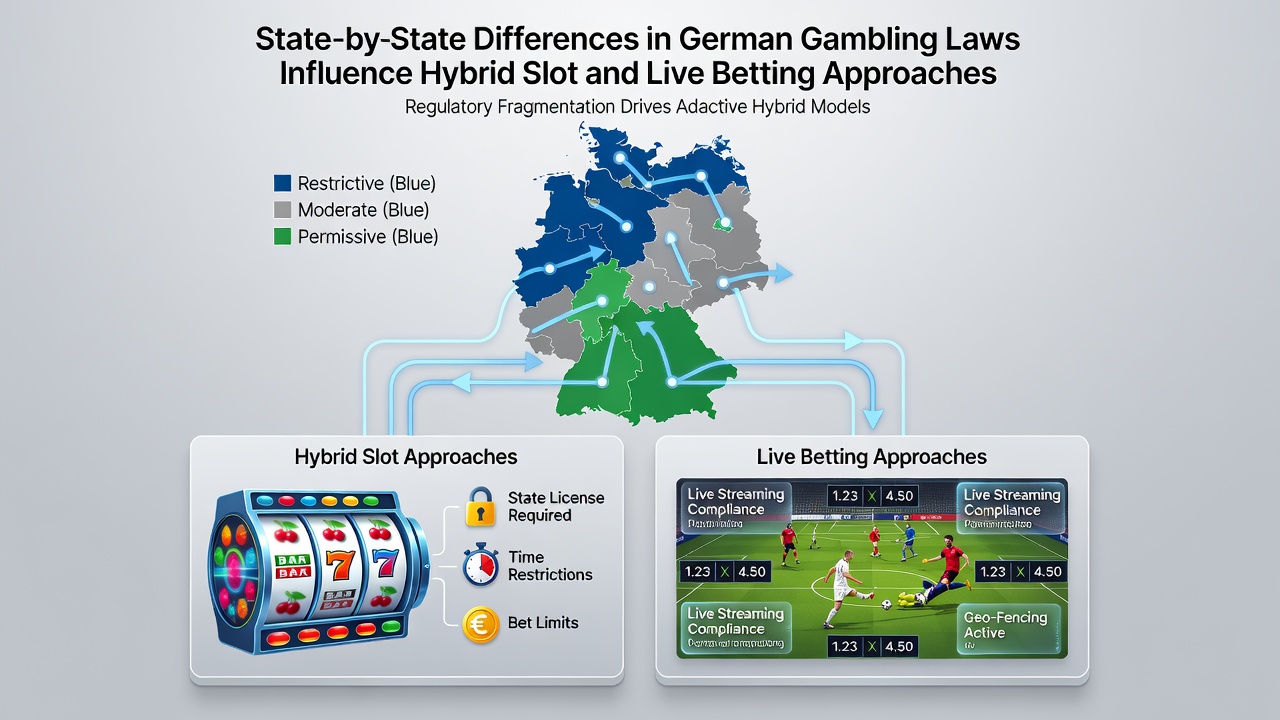 Illustration hybrider Slot- und Live-Wetten-Strategien auf lizenzierten Plattformen